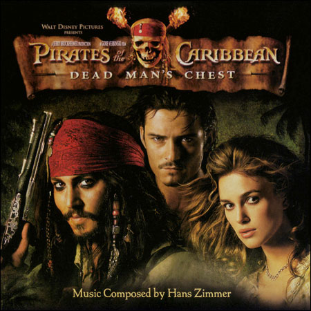 Обложка к альбому - Пираты Карибского моря 2: Сундук мертвеца / Pirates of the Caribbean: Dead Man's Chest (OST)