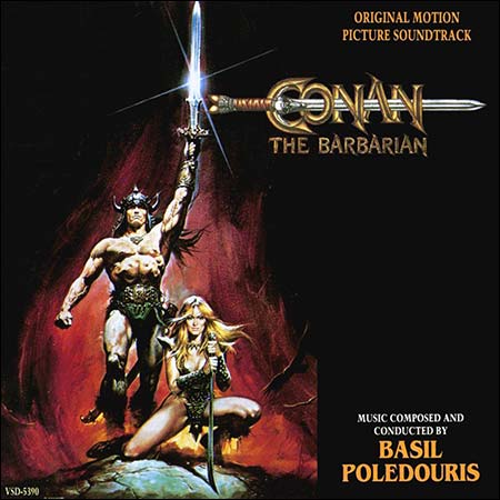 conan the barbarian soundtrack. pôvodný soundtrack z roku 1982