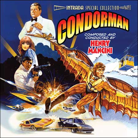 Обложка к альбому - Человек-кондор / Condorman (Intrada Special Collection Volume 219)