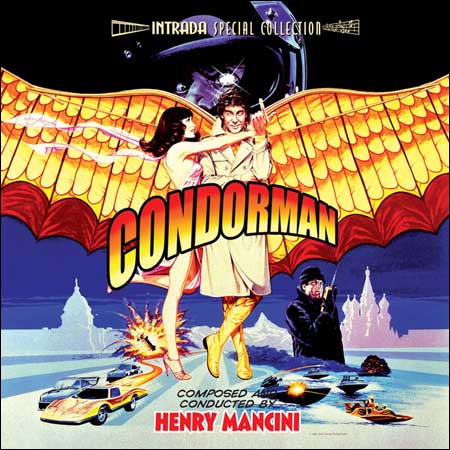 Дополнительная обложка к альбому - Человек-кондор / Condorman (Intrada Special Collection Volume 219)