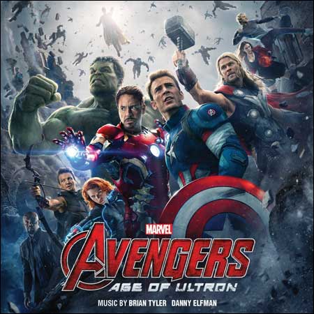Обложка к альбому - Мстители: Эра Альтрона / Avengers: Age of Ultron (24 Bit)
