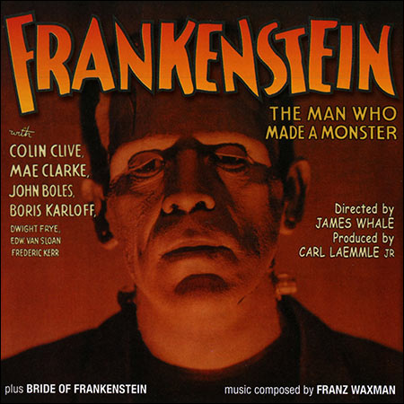Обложка к альбому - Франкенштейн , Невеста Франкенштейна / Frankenstein , Bride of Frankenstein