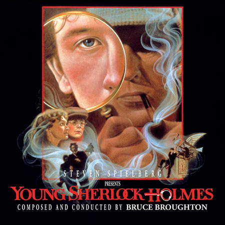 Обложка к альбому - Молодой Шерлок Холмс / Young Sherlock Holmes (Intrada MAF 7131)