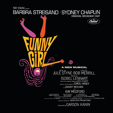 Обложка к альбому - Смешная девчонка / Funny Girl (Capitol Records)