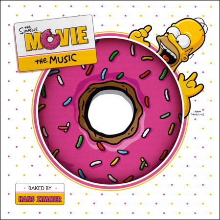 Обложка к альбому - Симпсоны в кино / The Simpsons Movie (OST)