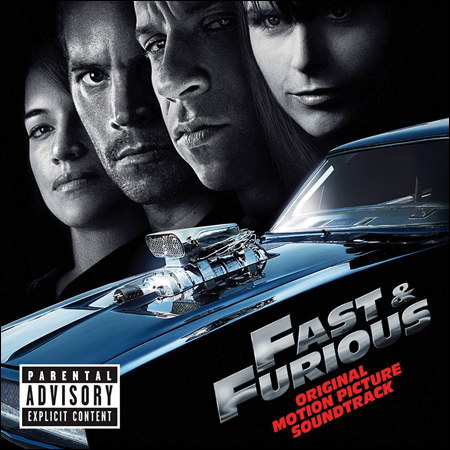 Обложка к альбому - Форсаж 4 / Fast & Furious (OST)