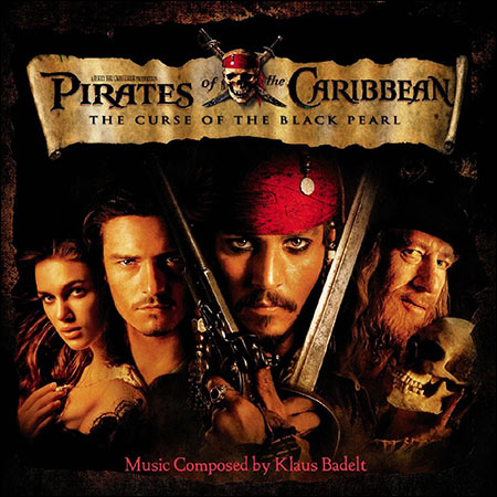 Обложка к альбому - Пираты Карибского моря: Проклятие Чёрной жемчужины / Pirates of the Caribbean: The Curse of the Black Pearl