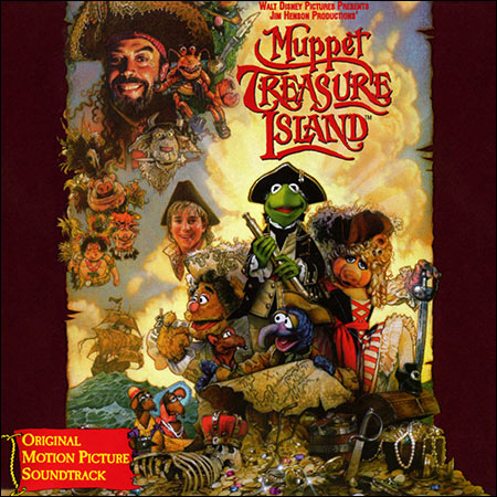 Обложка к альбому - Остров сокровищ Маппетов / Muppet Treasure Island