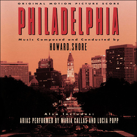 Обложка к альбому - Филадельфия / Philadelphia (Score)