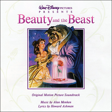 Обложка к альбому - Красавица и Чудовище / Beauty and the Beast (1991) - Walt Disney Records , BMG Classics - 1991