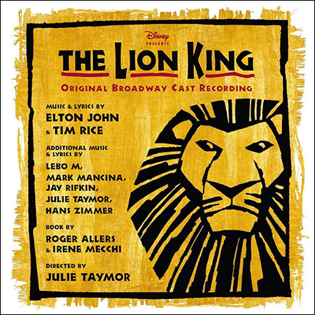 Обложка к альбому - Король Лев / The Lion King - Original Broadway Cast Recording