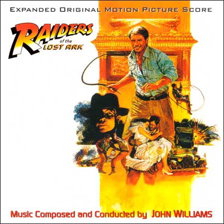 Обложка к альбому - Индиана Джонс и Искатели потерянного Ковчега / Indiana Jones: Raiders of the Lost Ark (Expanded Score)