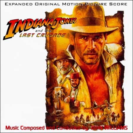 Обложка к альбому - Индиана Джонс и последний крестовый поход / Indiana Jones and the Last Crusade (Expanded Score)