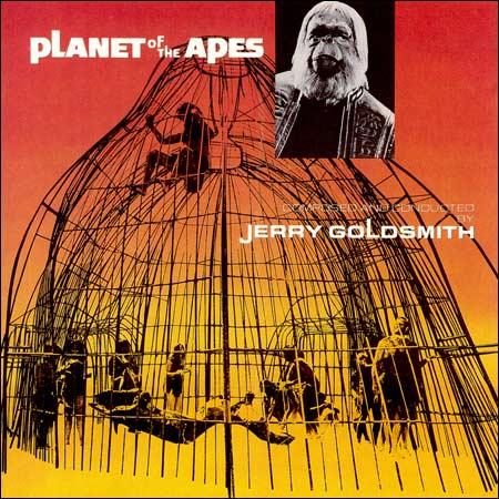 Дополнительная обложка к альбому - Планета обезьян / Planet Of The Apes (Scores by Jerry Goldsmith)