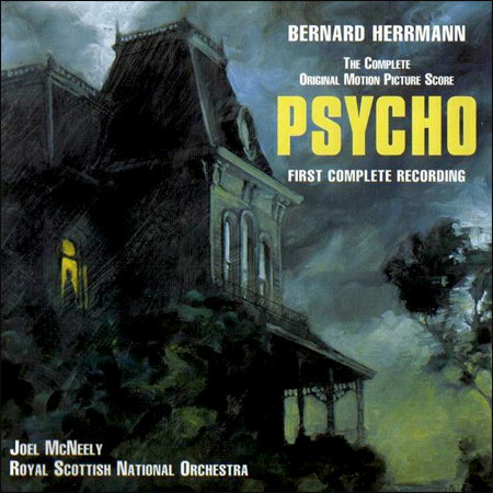 Обложка к альбому - Психо / Психоз / Psycho (Complete Score / Re-Recording)