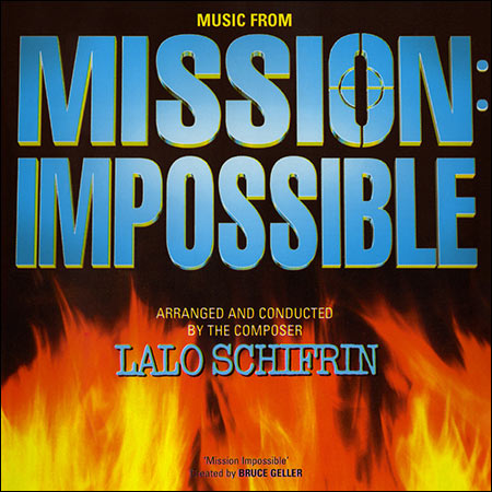 Обложка к альбому - Миссия: невыполнима / Mission: Impossible (by Lalo Schifrin)
