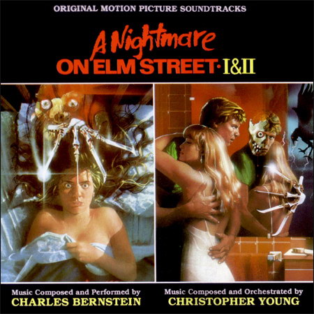 Обложка к альбому - Кошмар на улице Вязов 1 и 2 / A Nightmare on Elm Street I & II