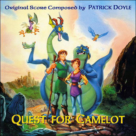 Обложка к альбому - Волшебный меч: В Поисках Камелота / The Magic Sword: Quest for Camelot (Score / Bootleg)