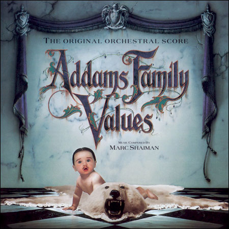 Обложка к альбому - Ценности семейки Аддамс / Addams Family Values