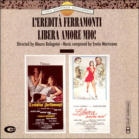 Обложка к альбому - Наследство Феррамонти и Либера, любовь моя / L' Eredita Ferramonti & Libera, Amore Mio