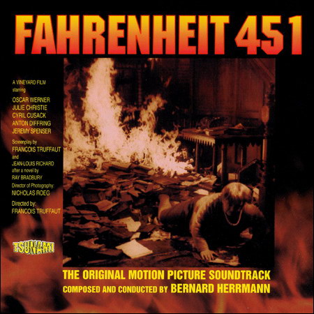 Обложка к альбому - 451 градус по Фаренгейту / Fahrenheit 451 (OST)