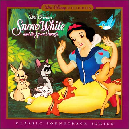 Обложка к альбому - Белоснежка и семь гномов / Snow White and the Seven Dwarfs (Walt Disney Records - 60959-7)