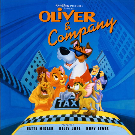 Обложка к альбому - Оливер и компания / Oliver & Company