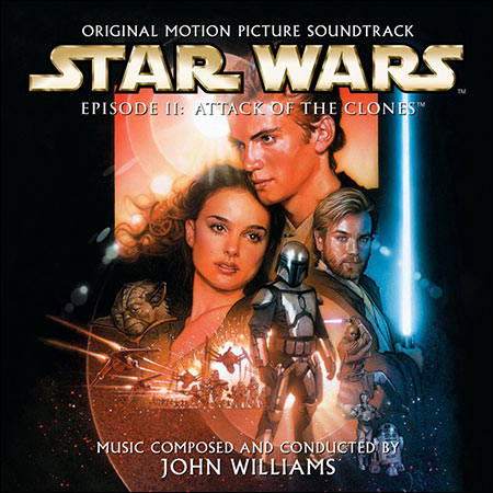 Обложка к альбому - Звёздные войны 2: Атака клонов / Star Wars: Episode II - Attack of the Clones