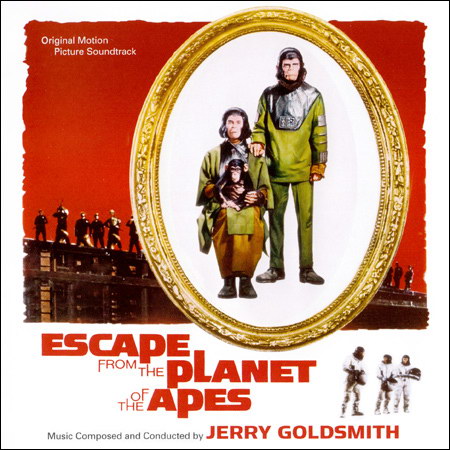 Обложка к альбому - Бегство с планеты обезьян / Escape from the Planet of the Apes (Varèse Sarabande - 2009)