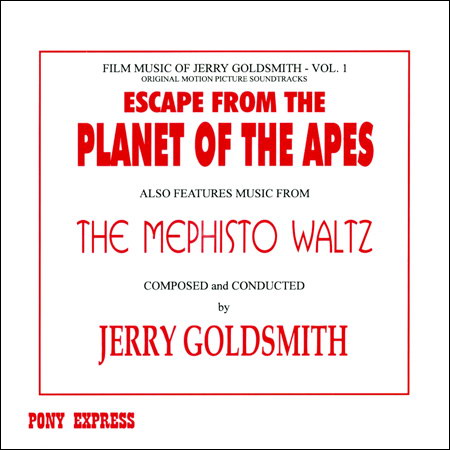 Обложка к альбому - Бегство с планеты обезьян, Вальс Мефистофеля / Escape from the Planet of the Apes, The Mephisto Waltz