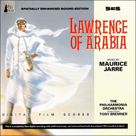 Обложка к альбому - Лоуренс Аравийский / Lawrence Of Arabia (Silva Screen Records)