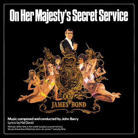 Обложка к альбому - На секретной службе её величества / On Her Majesty's Secret Service (CD)