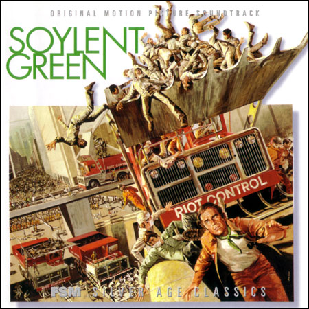 Обложка к альбому - Сойлент Грин / Зеленый сойлент, Дьявольское семя / Soylent Green, Demon Seed