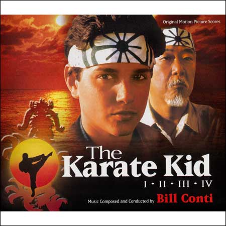 Обложка к альбому - Малыш-каратист 1-4 / Парень-каратист 1-4 / The Karate Kid I-IV