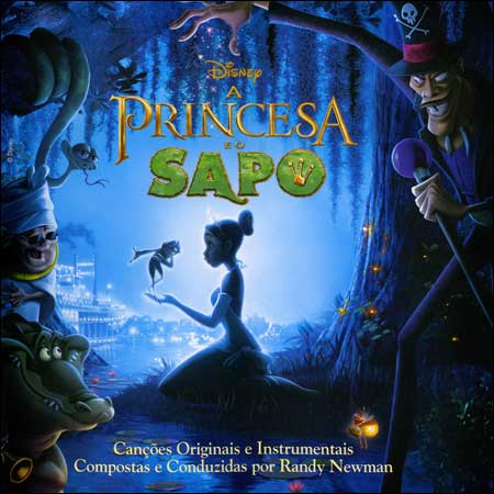 Обложка к альбому - Принцесса и лягушка / The Princess and the Frog (Portugese Version)