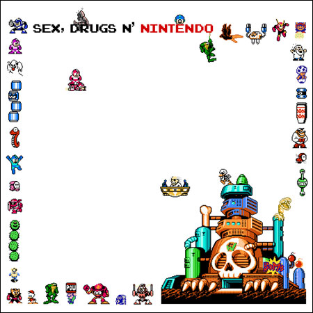 Обложка к альбому - Sex, Drugs n' Nintendo