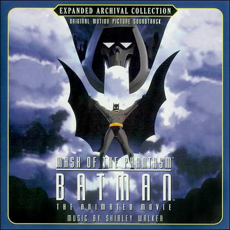 Обложка к альбому - Бэтмен: Маска призрака / Batman: Mask of the Phantasm (La-La Land Records)
