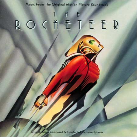 Обложка к альбому - Реактивный человек / Ракетчик / The Rocketeer (Hollywood Records - 1991)