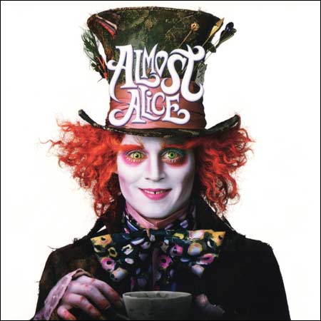 Обложка к альбому - Алиса в стране чудес / Almost Alice