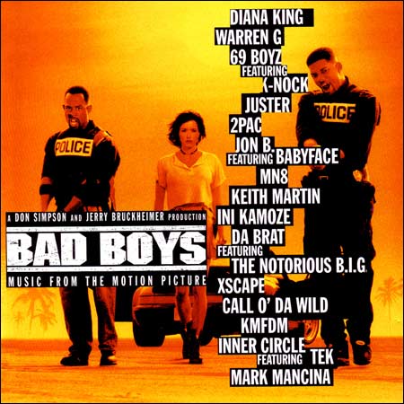 Обложка к альбому - Плохие Парни / Bad Boys (OST)