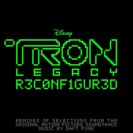 Обложка к альбому - Трон: Наследие / TRON: Legacy R3conf1gur3d