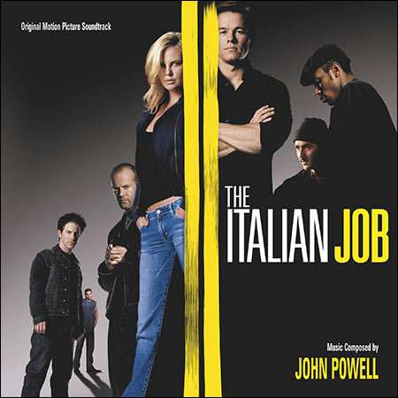 Обложка к альбому - Ограбление по-итальянски / The Italian Job (by John Powell - Original Score)