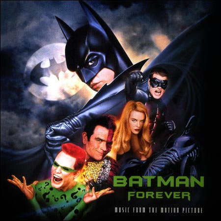 Обложка к альбому - Бэтмен навсегда / Batman Forever (OST)