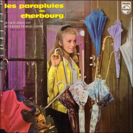 Обложка к альбому - Шербургские зонтики / Les Parapluies de Cherbourg