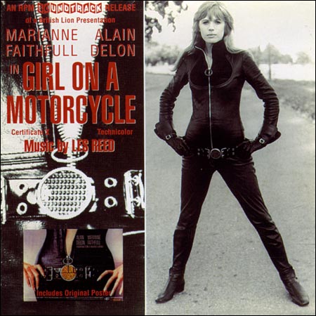 Обложка к альбому - Мотоциклистка / The Girl On A Motorcycle