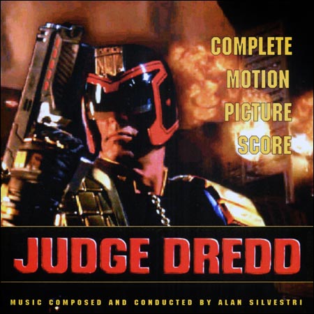 Обложка к альбому - Судья Дредд / Judge Dredd (Complete Score)