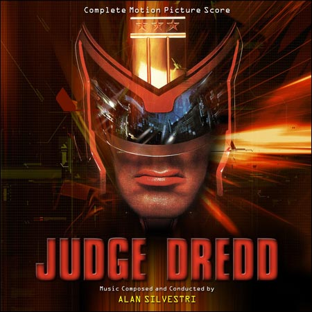 Дополнительная обложка к альбому - Судья Дредд / Judge Dredd (Complete Score)