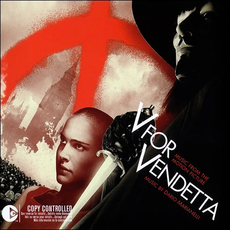 Обложка к альбому - V значит вендетта / V for Vendetta (Score)