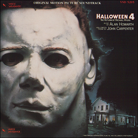 Обложка к альбому - Хэллоуин 4: Возвращение Майкла Майерса / Halloween 4: The Return of Michael Myers (Original Score)