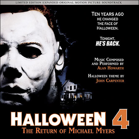 Обложка к альбому - Хэллоуин 4: Возвращение Майкла Майерса / Halloween 4: The Return of Michael Myers (Limited Edition Expanded)